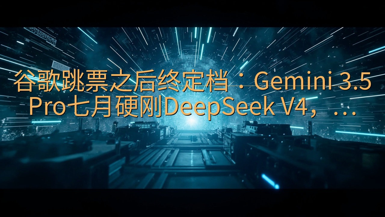 谷歌跳票之后终定档：Gemini 3.5 Pro七月硬刚D…