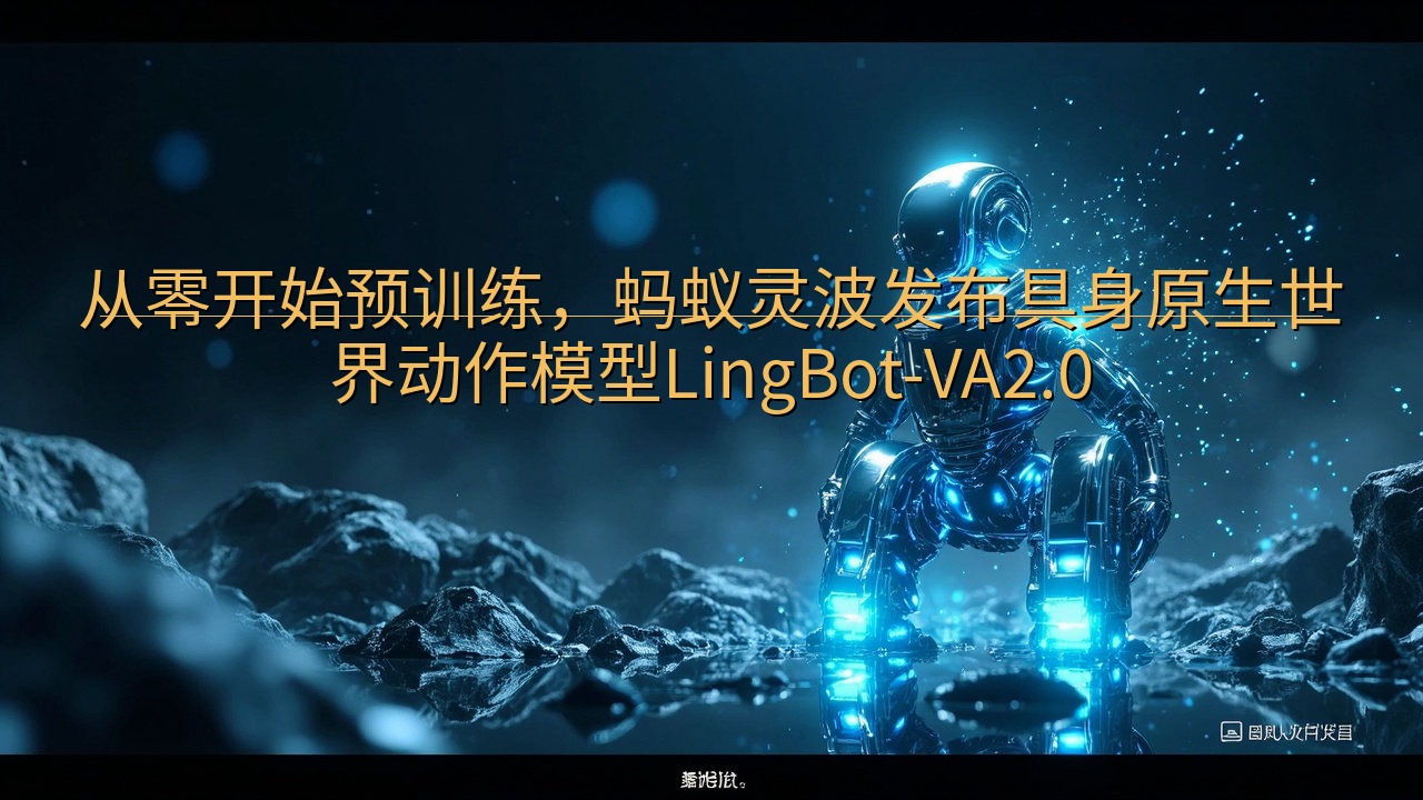 从零开始预训练，蚂蚁灵波发布具身原生世界动作模型LingB…