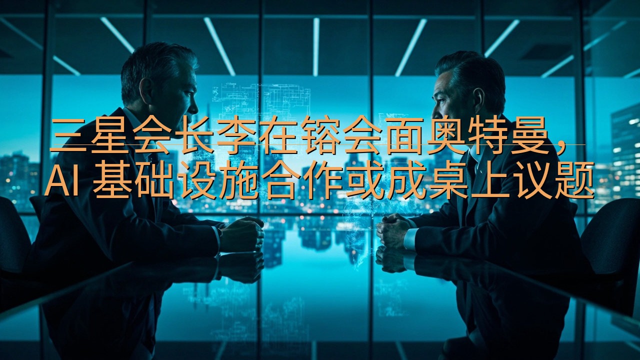 三星会长李在镕会面奥特曼，AI 基础设施合作或成桌上议题