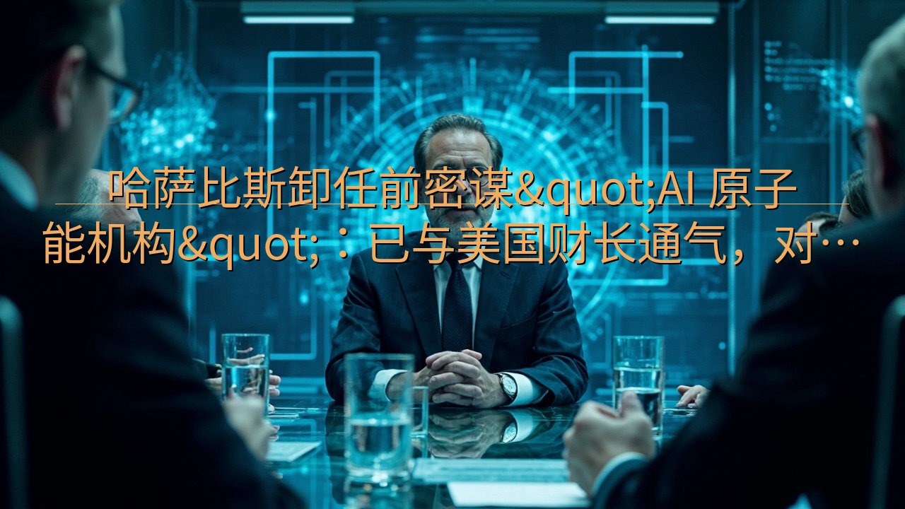 哈萨比斯卸任前密谋"AI 原子能机构"…