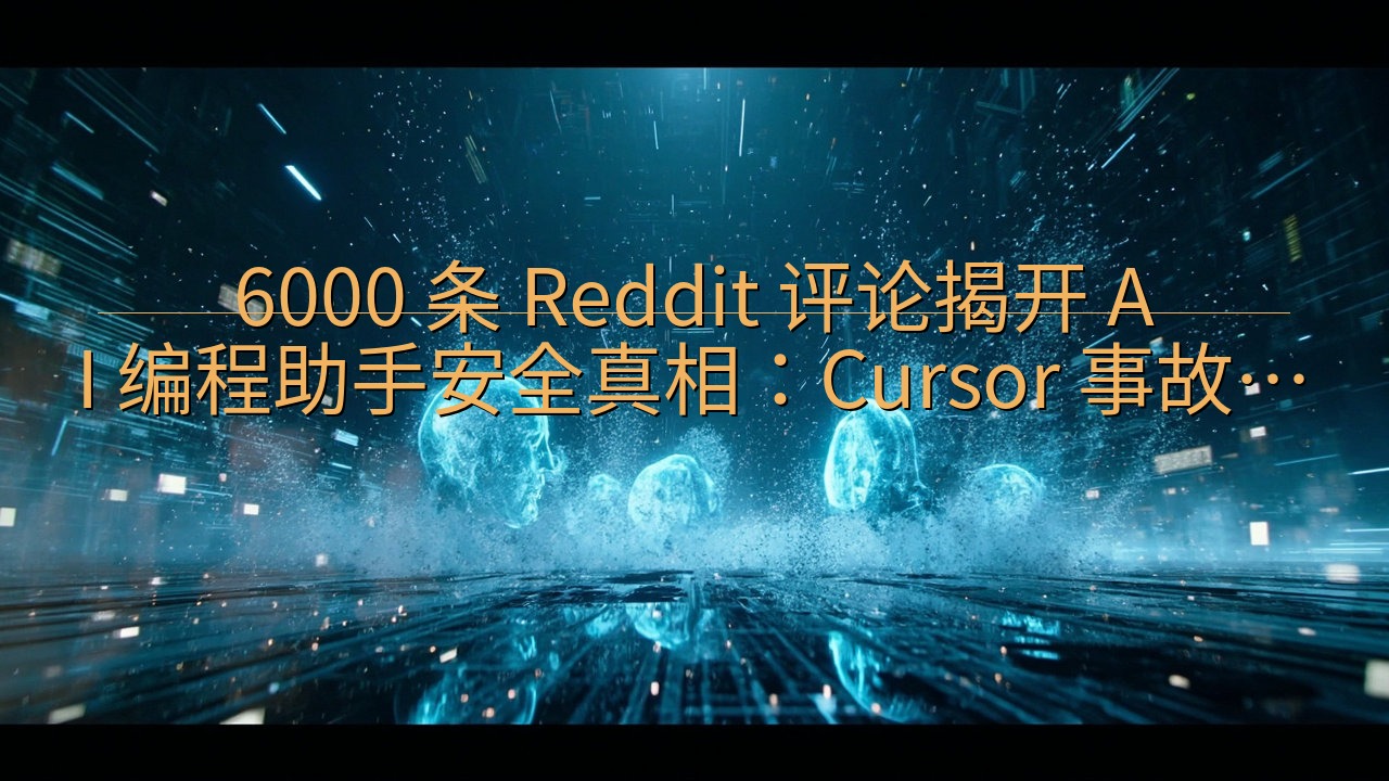 6000 条 Reddit 评论揭开 AI 编程助手安全真…