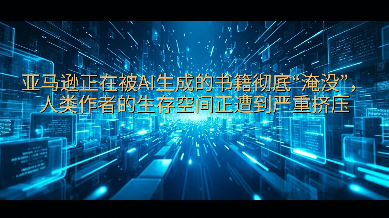 亚马逊正在被AI生成的书籍彻底“淹没”，人类作者的生存空间…