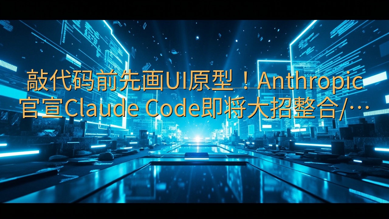 敲代码前先画UI原型！Anthropic官宣Claude …