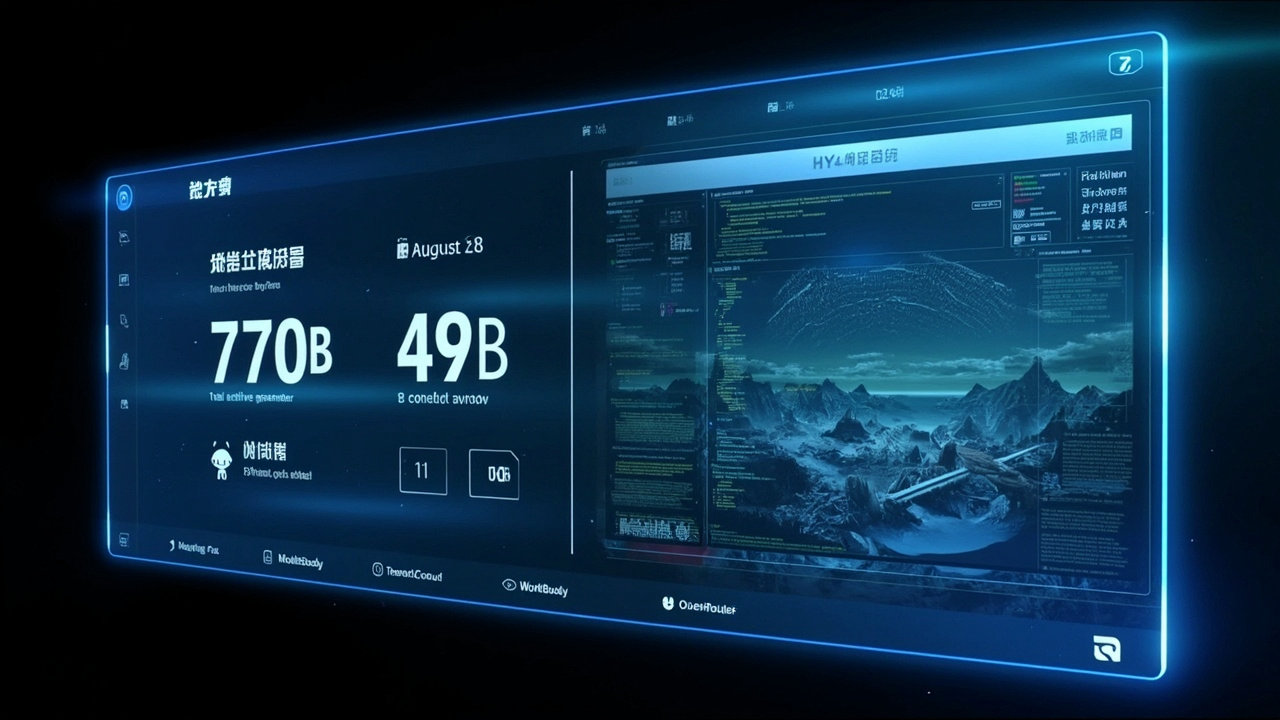 腾讯混元发布开源旗舰模型Hy4preview,总参数770B、上下文1M