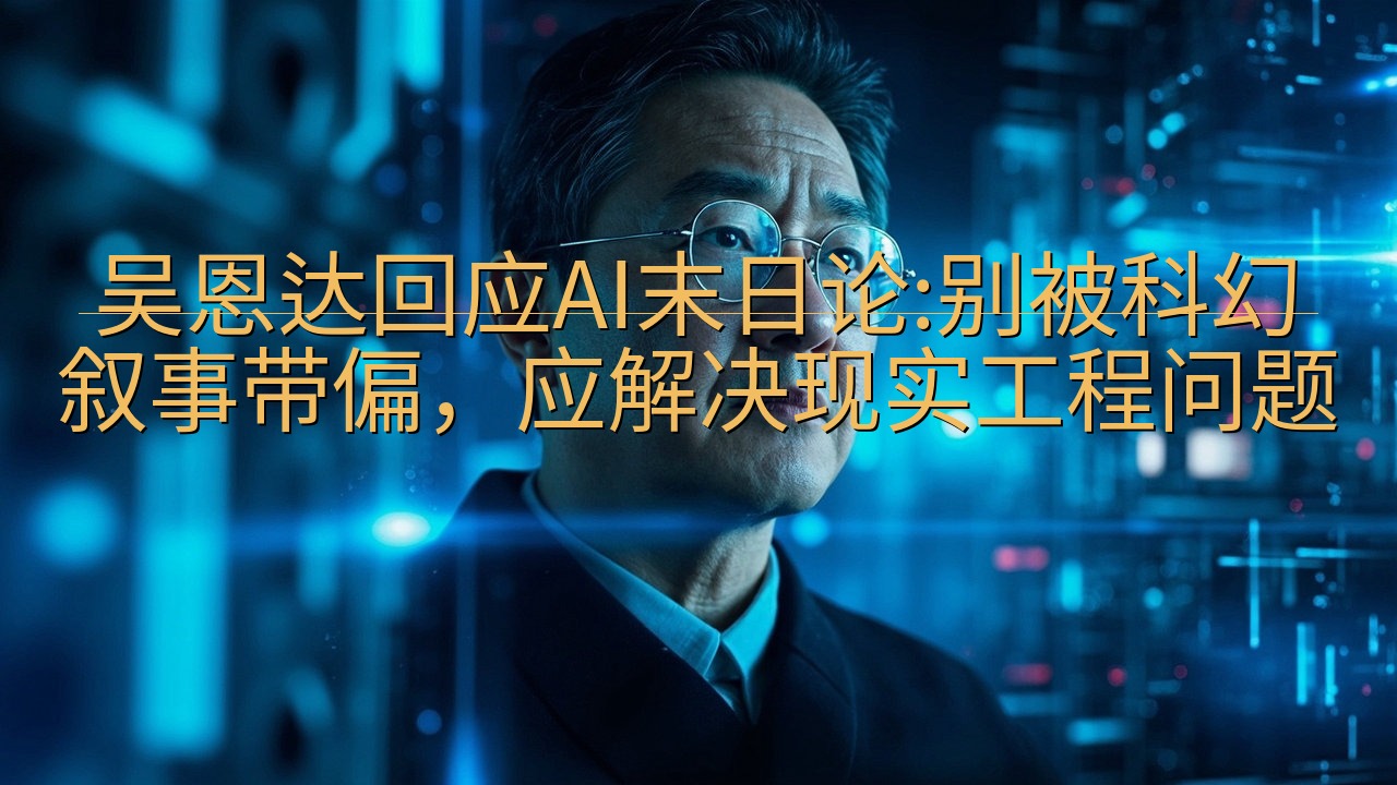 吴恩达回应AI末日论:别被科幻叙事带偏，应解决现实工程问题