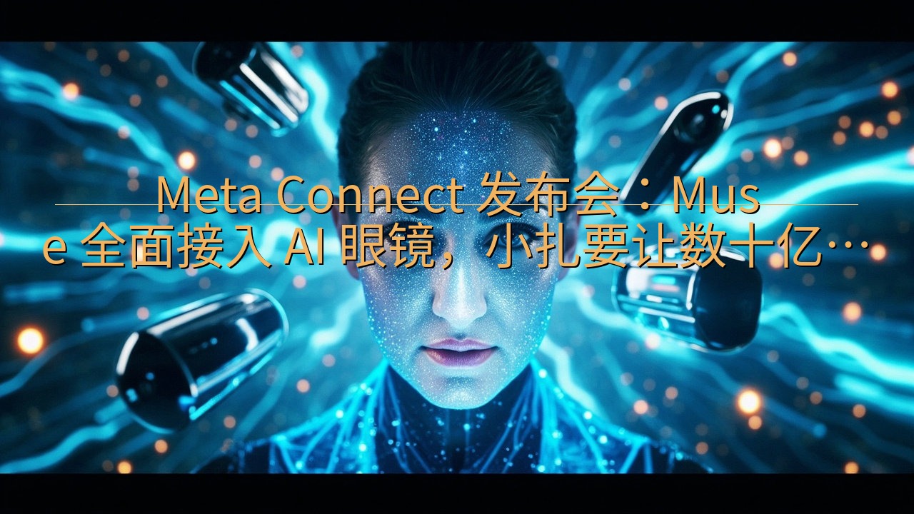 Meta Connect 发布会：Muse 全面接入 AI…