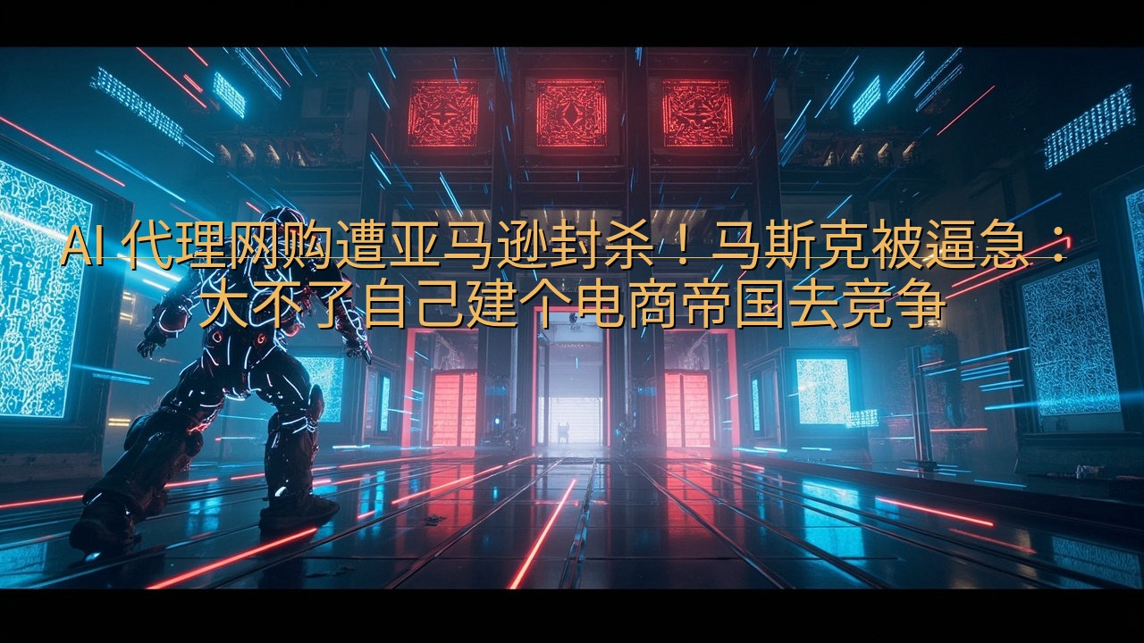 AI 代理网购遭亚马逊封杀！马斯克被逼急：大不了自己建个电…